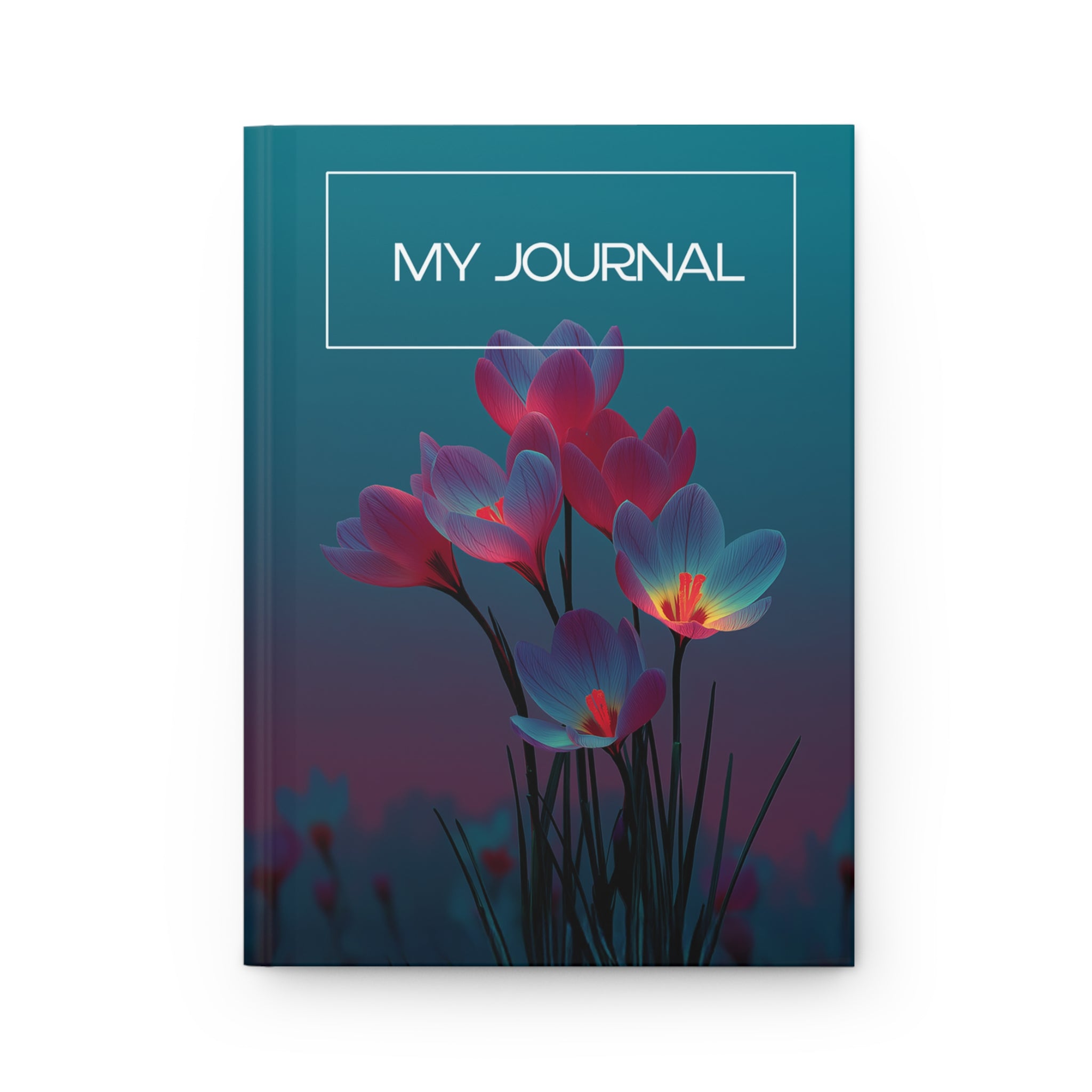 Floral Hardcover Journal