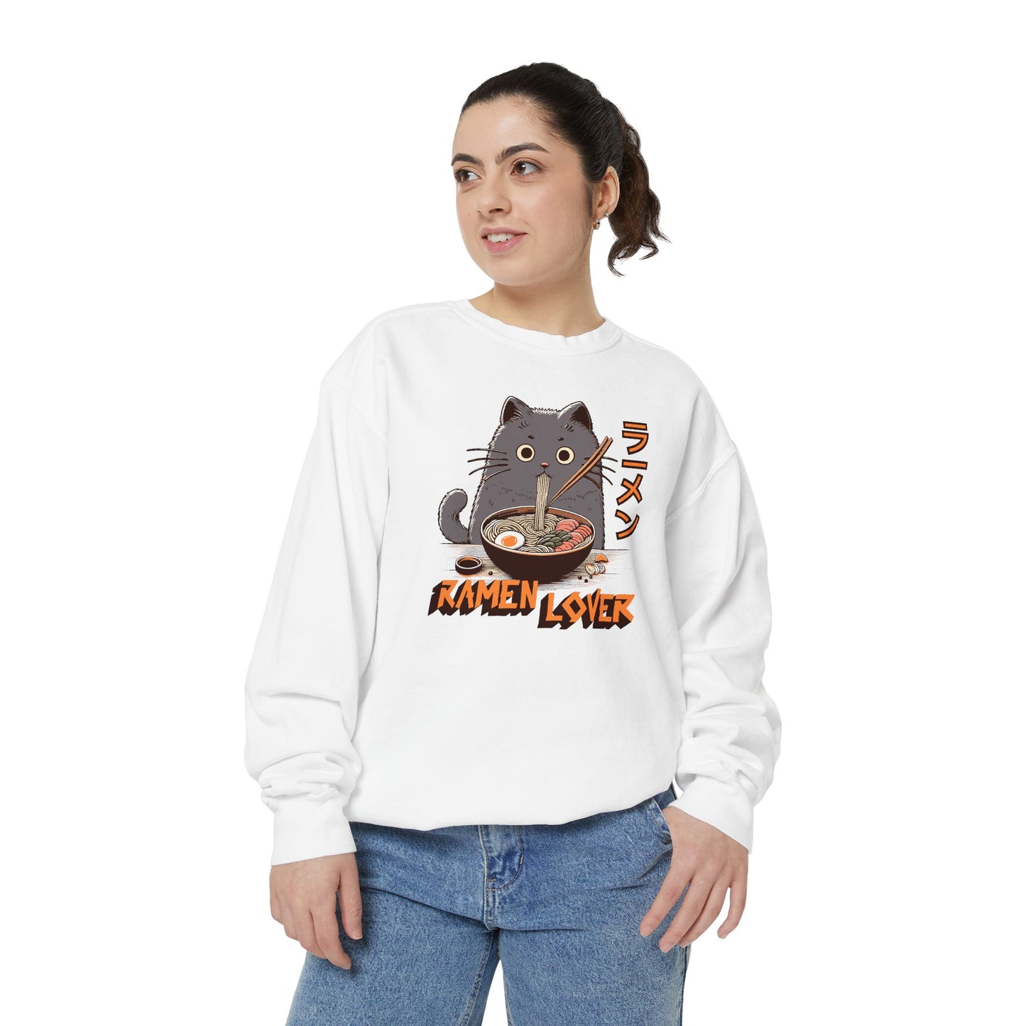 Cat Lover Ramen Sweatshirt