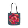 Floral Canvas Tote Bag