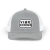 Vibe Coding Snapback Trucker Cap