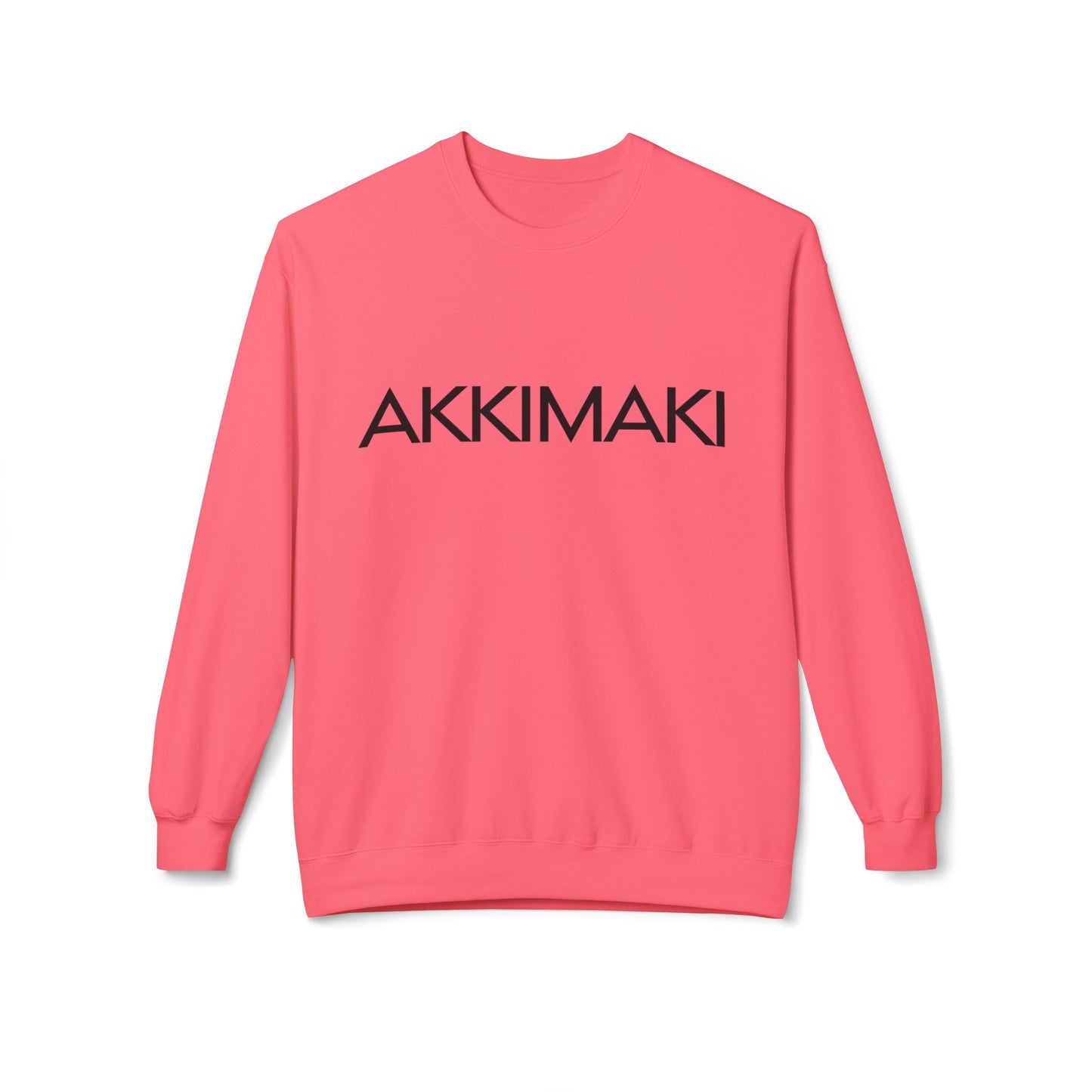 Unisex Fleece Crewneck Sweatshirt - AKKIMAKI Statement