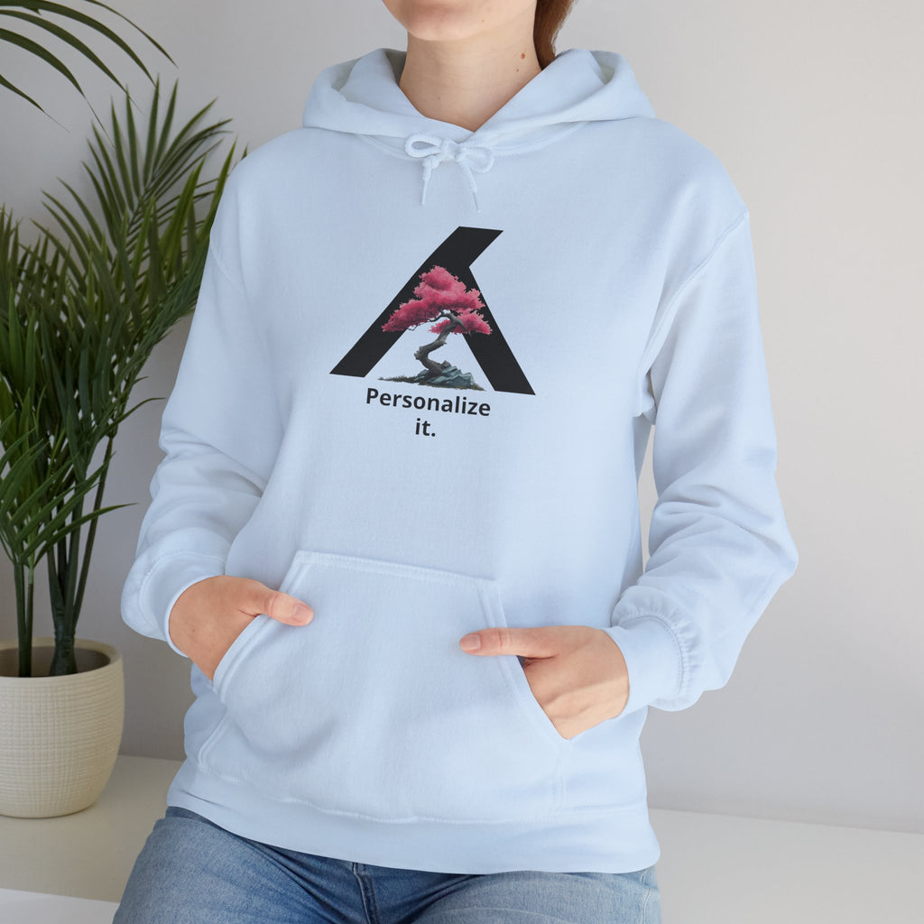 Bonsai Tree Hoodie - Add your own TEXT!