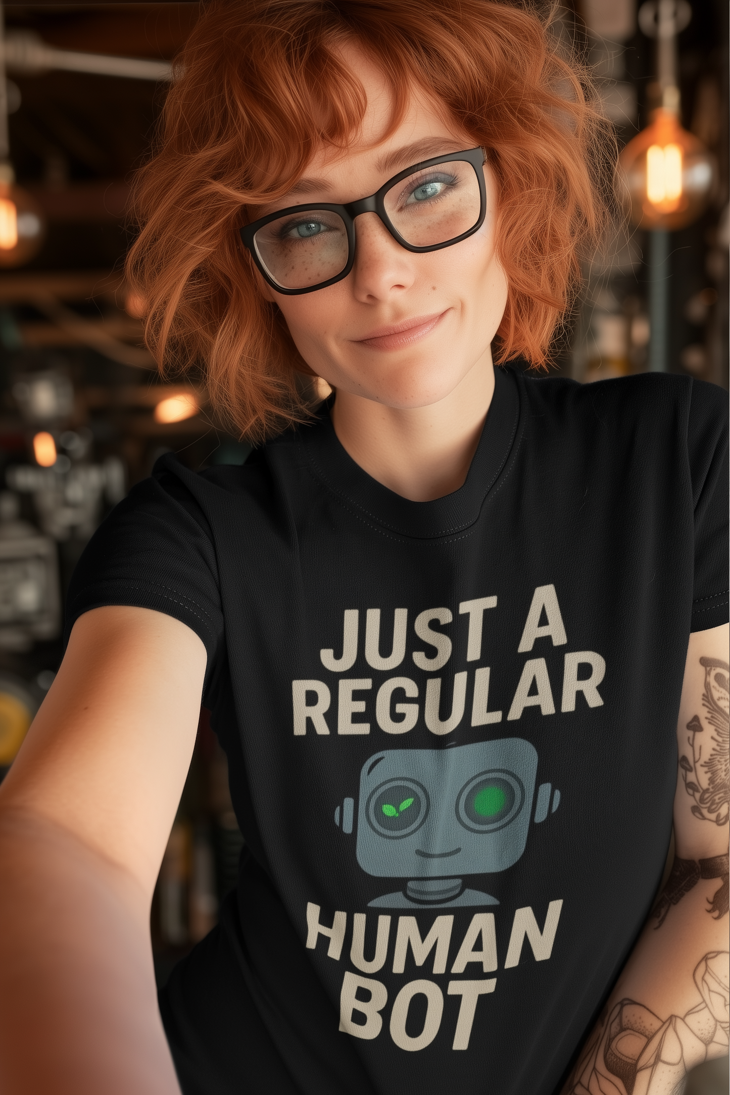 Just a Regular Human Bot Tee