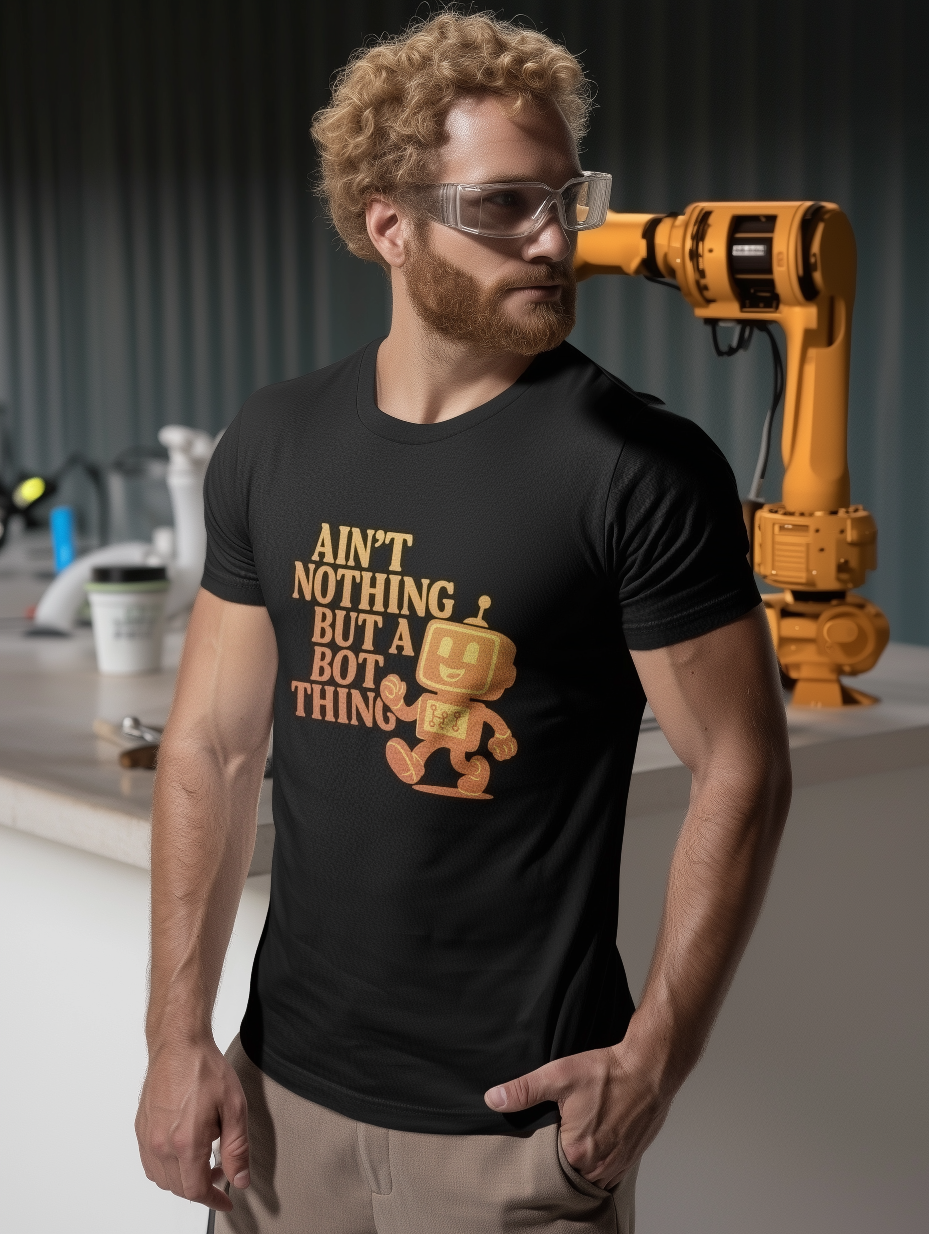 Fun Robot Graphic Tee