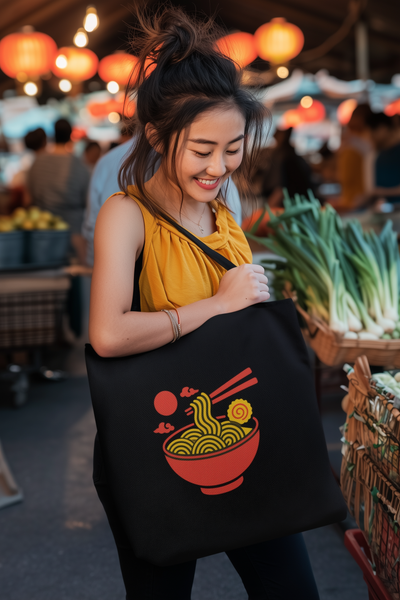 Ramen Tote Bag Design