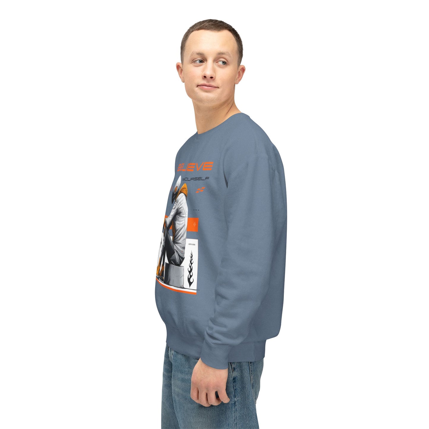 Inspirational Unisex Lightweight Crewneck Sweatshirt