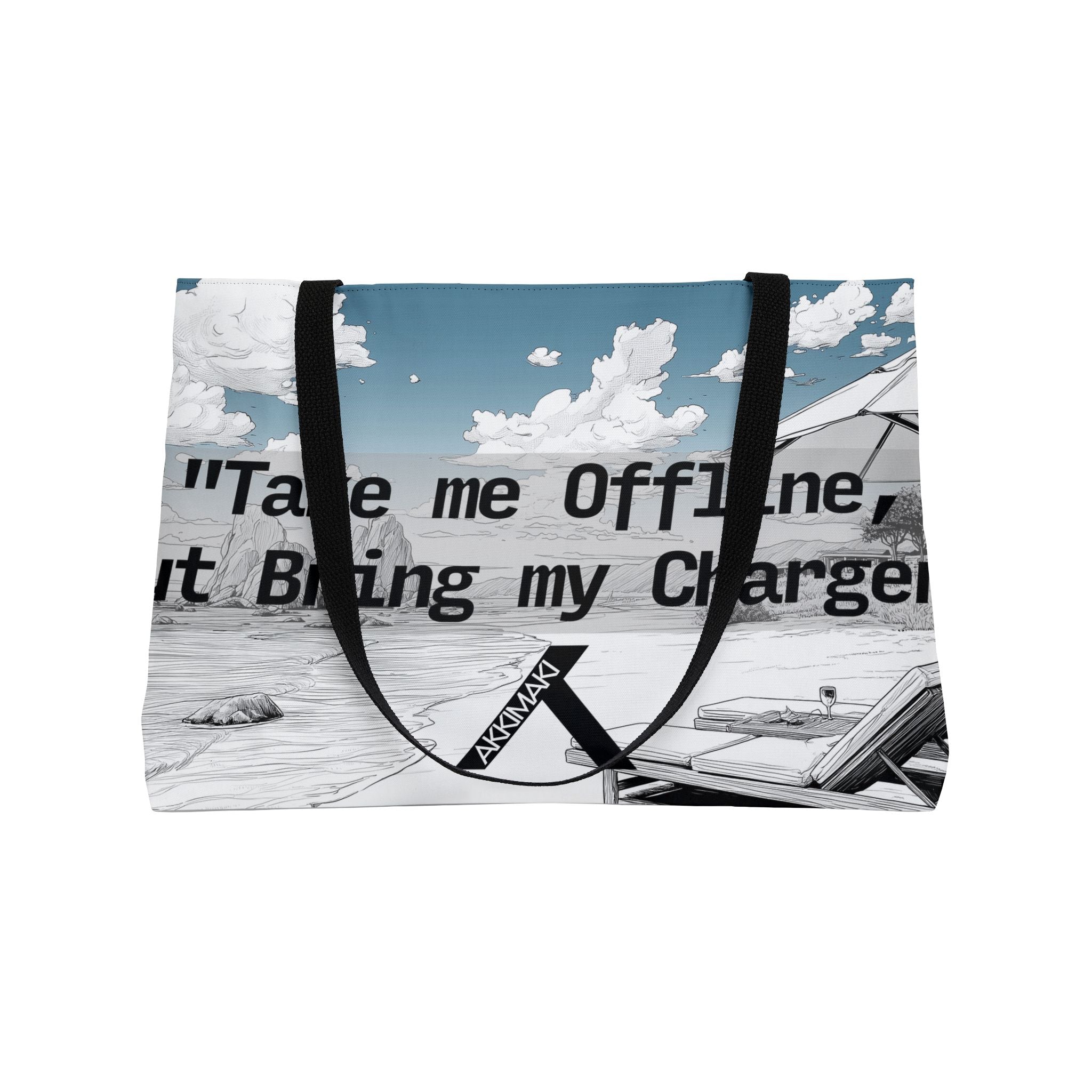 Beach-themed Weekender Tote Bag