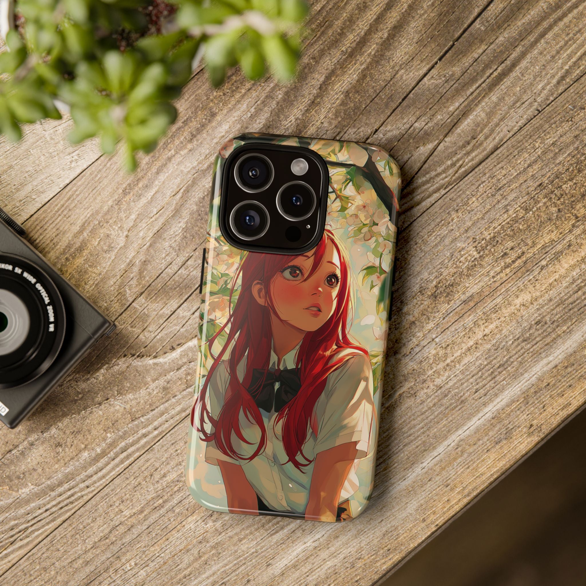 Artistic Phone Case with Floral Design