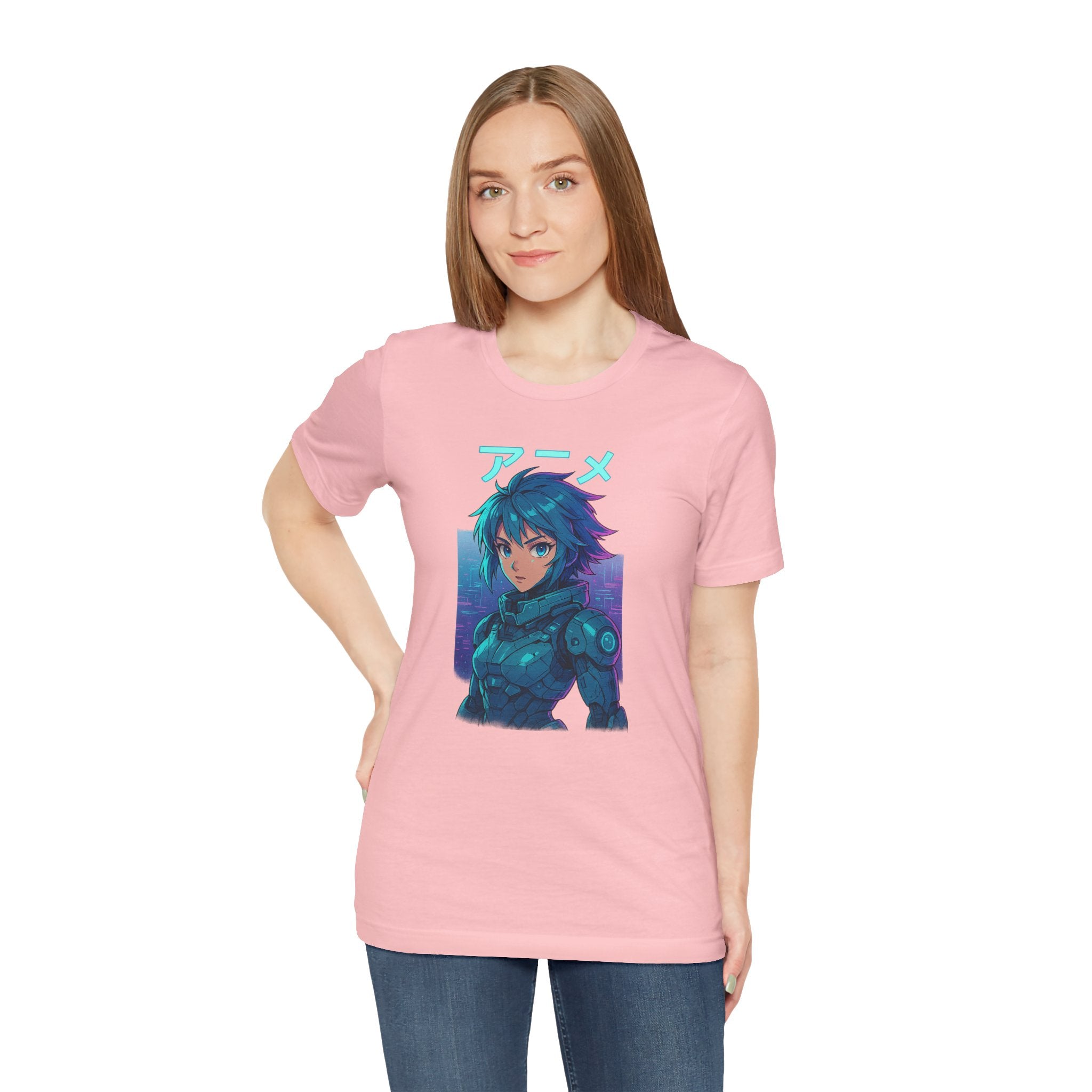 Anime Aesthetic Unisex Jersey Tee