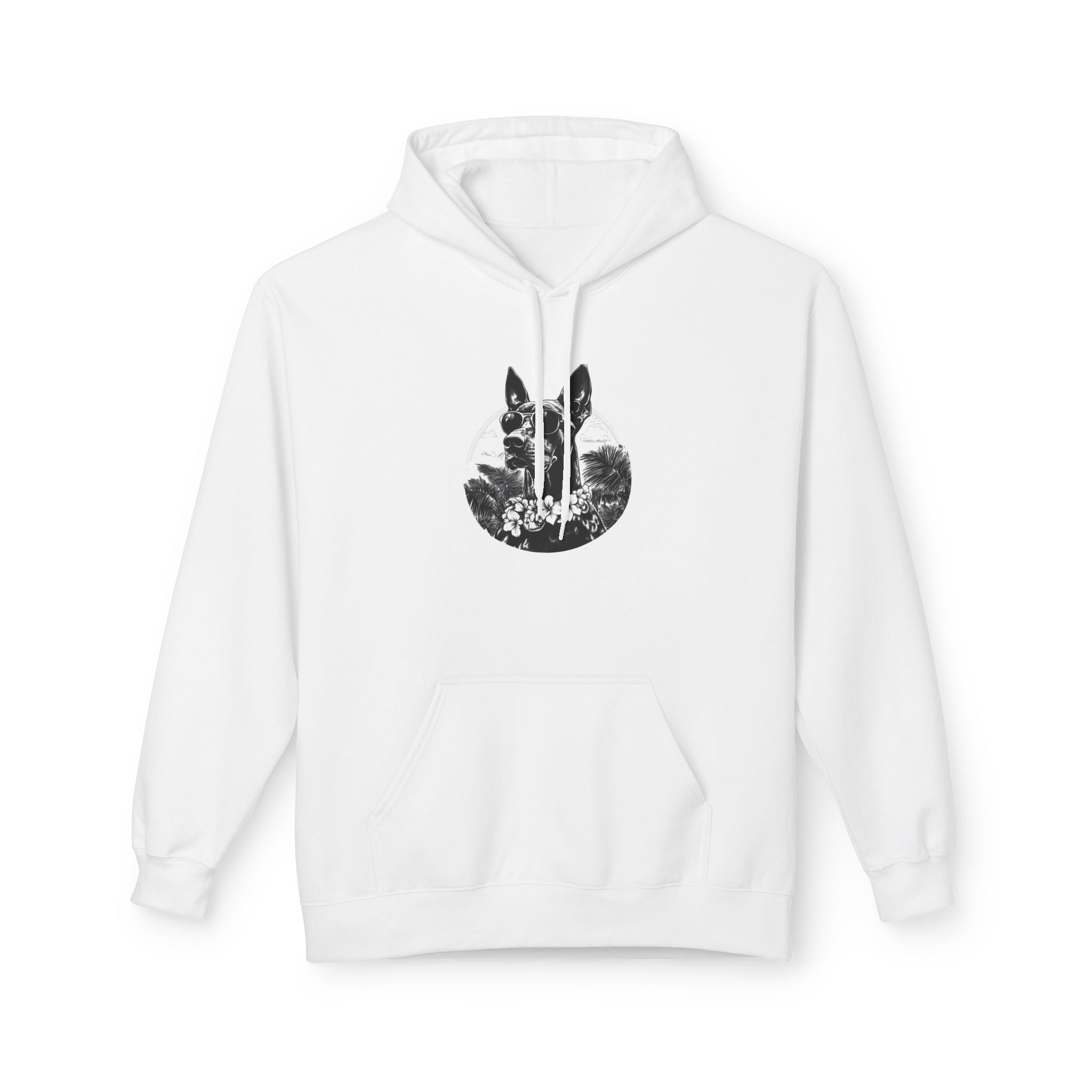 Cozy Nature-Inspired Fleece Hoodie