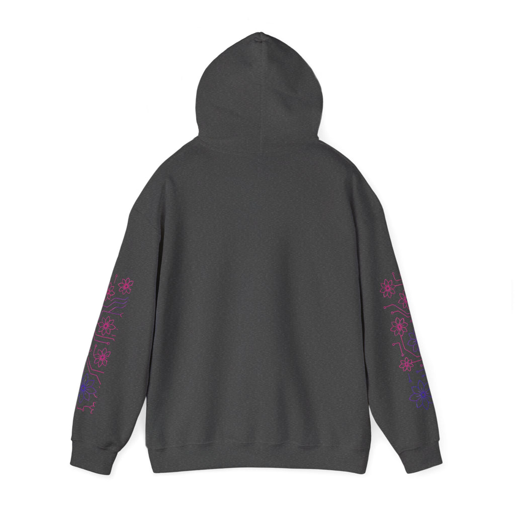 Floral Graphic Hooded Sweatshirt