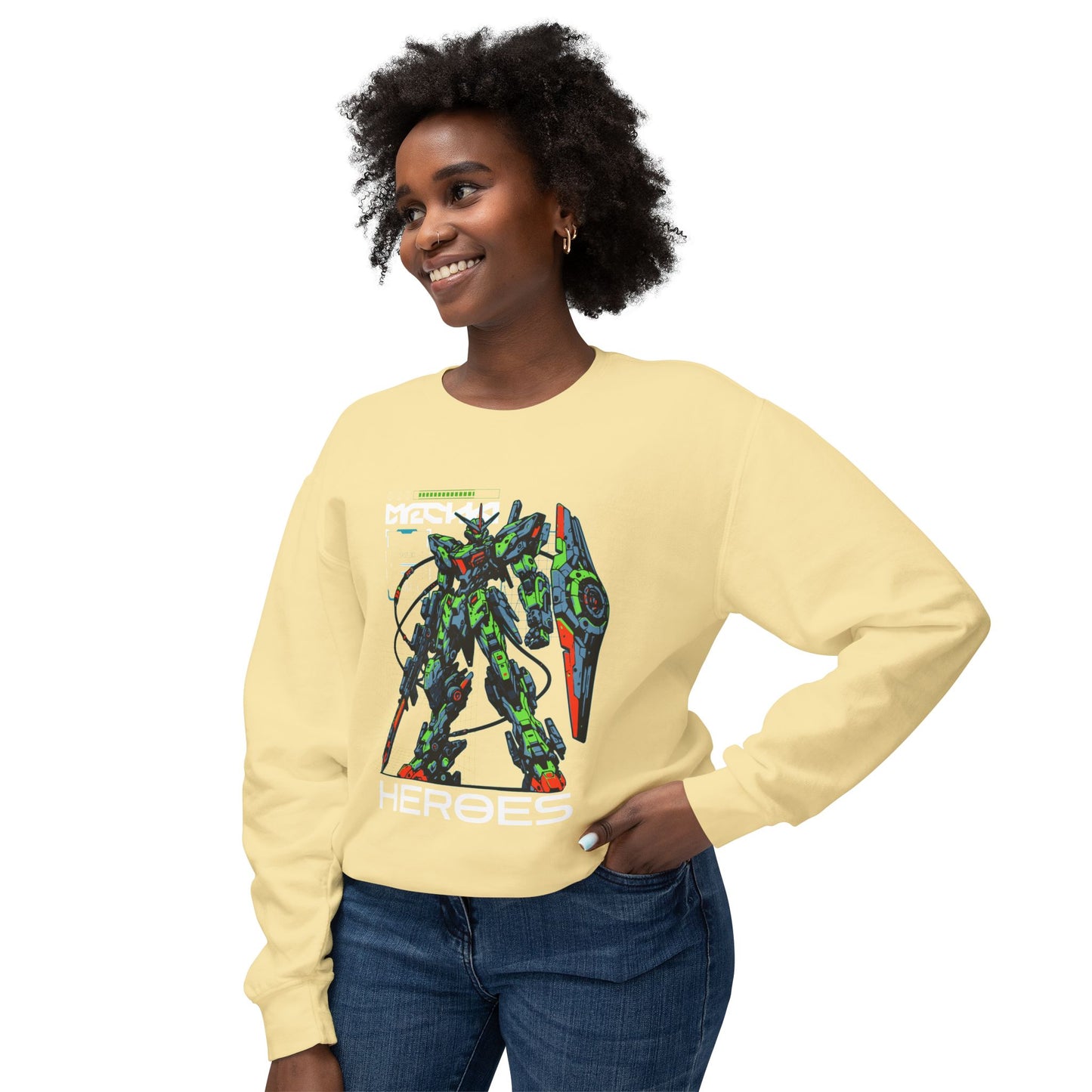 Epic Heroes Unisex Lightweight Crewneck Sweatshirt