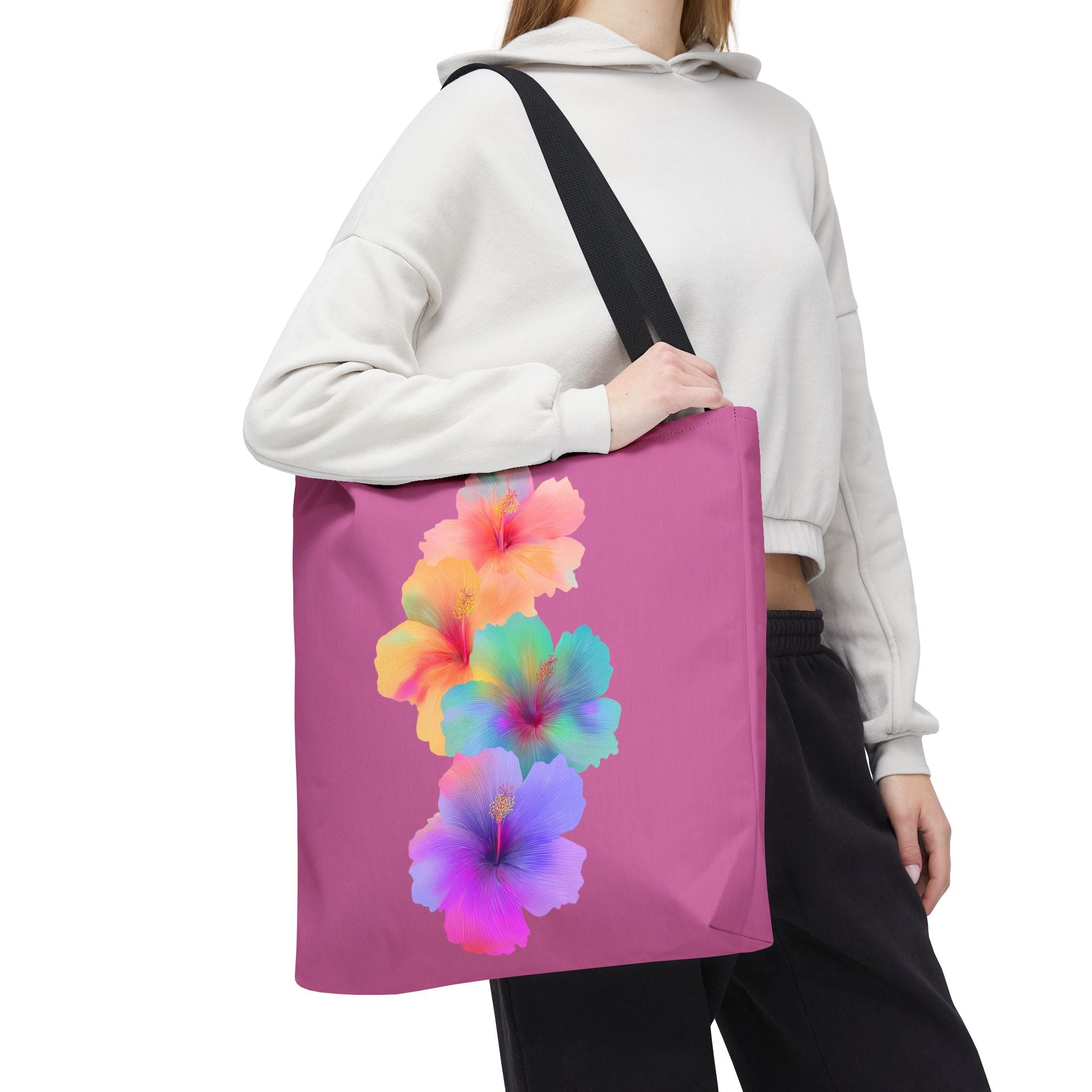 Vibrant Floral Tote Bag