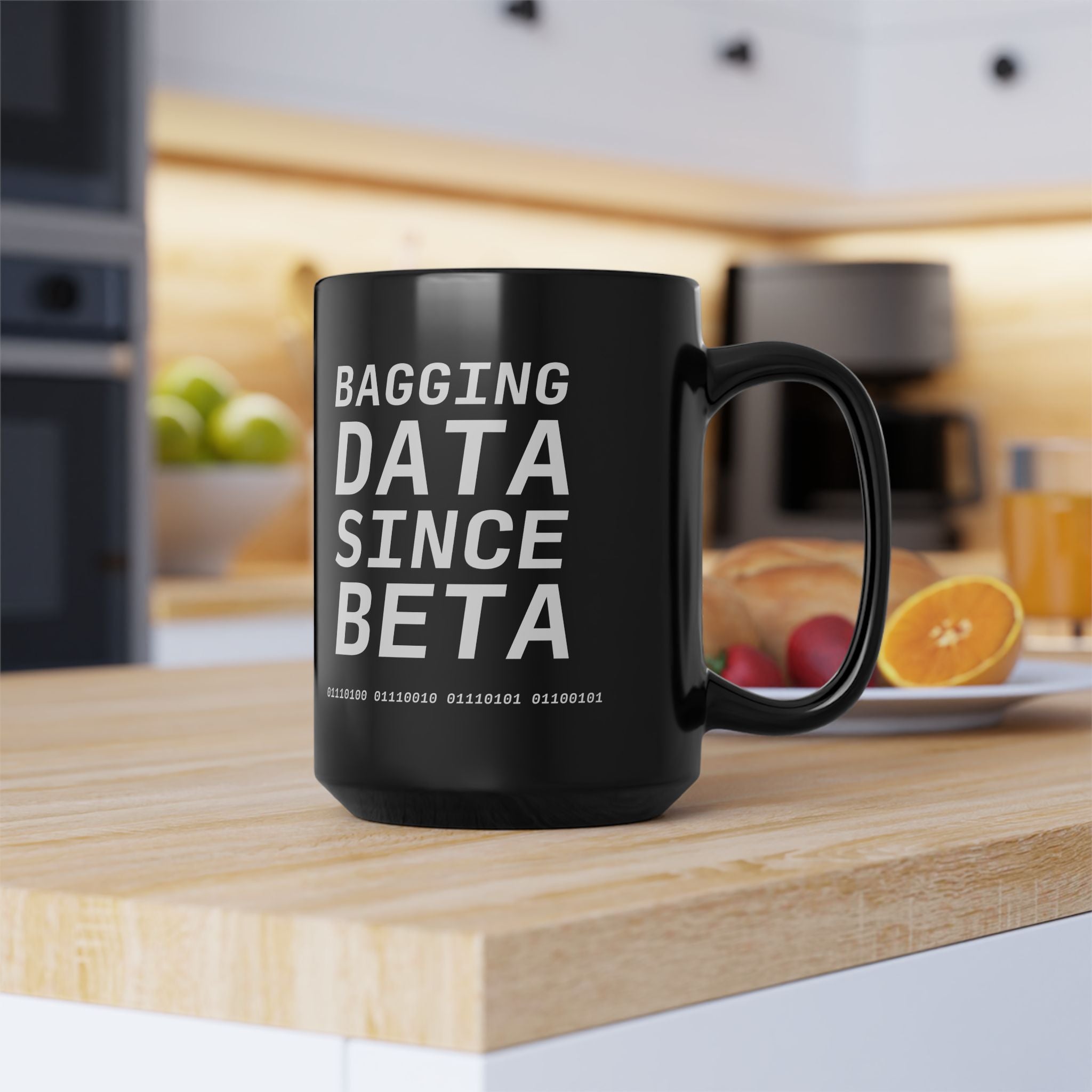 Data Lover's Black Mug