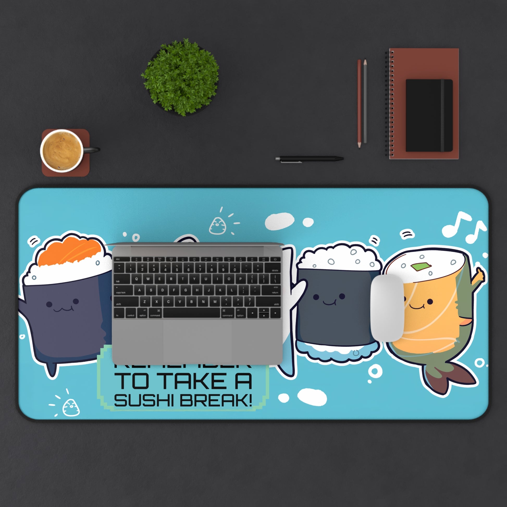 Cute Sushi Desk Mat Like Cute