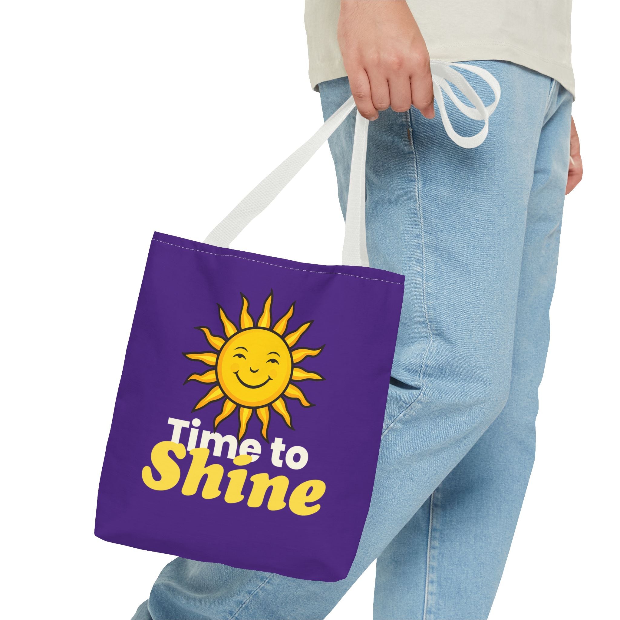 Sunshine Tote Bag - "Time to Shine"