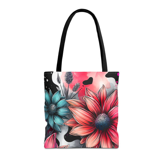 Vibrant Floral Tote Bag