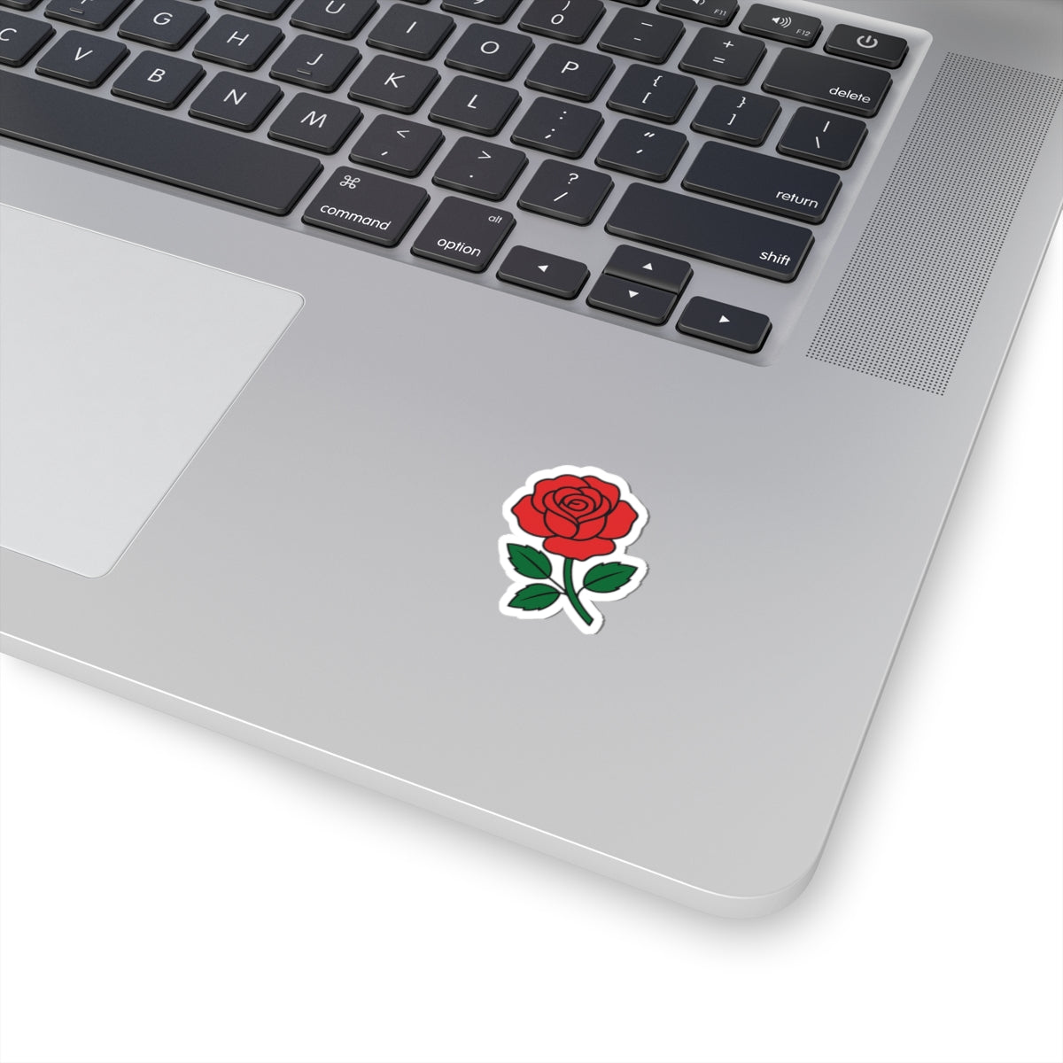 Red Rose Kiss-Cut Stickers