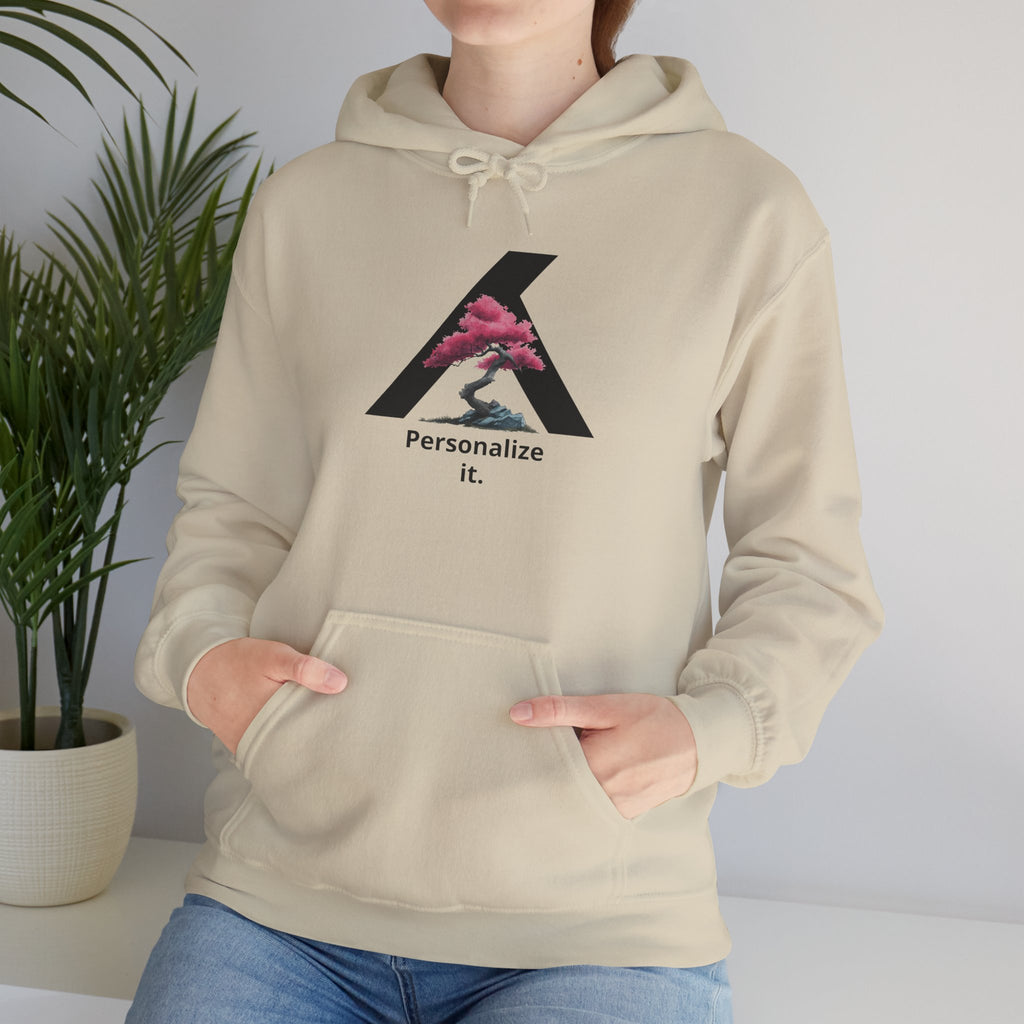 Bonsai Tree Hoodie - Add your own TEXT!