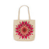 Colorful Floral Canvas Tote Bag