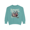 Faithful Floral Sweatshirt - Cozy Garment-Dyed Apparel