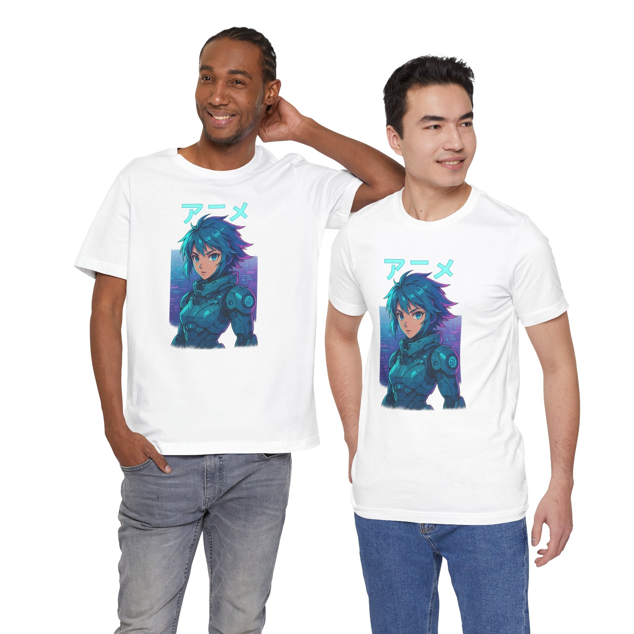 Anime Aesthetic Unisex Jersey Tee