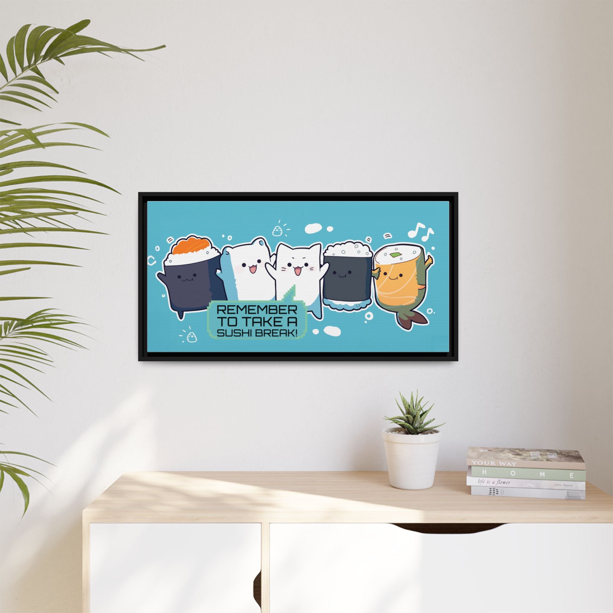 Sushi Break Canvas Art