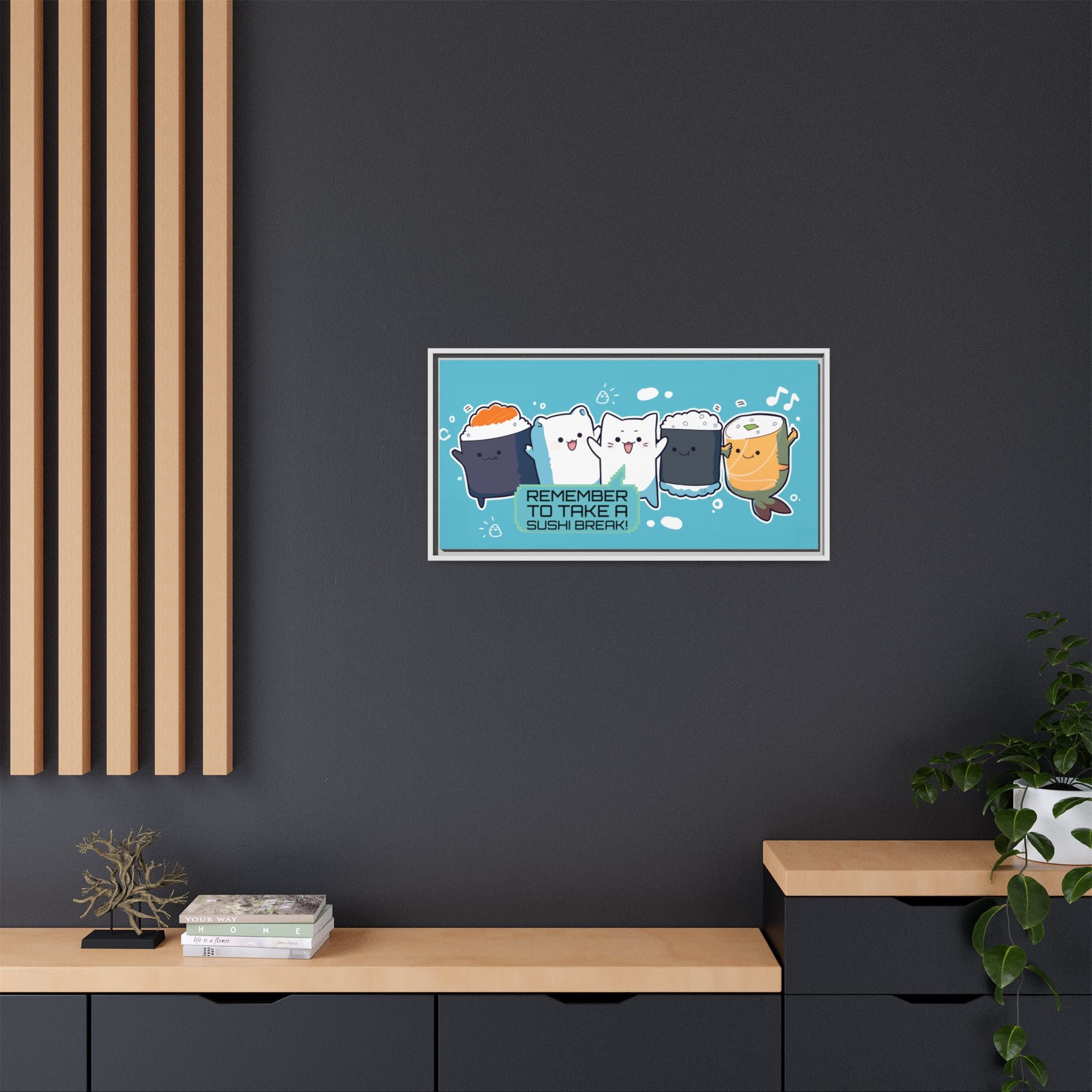 Sushi Break Canvas Art