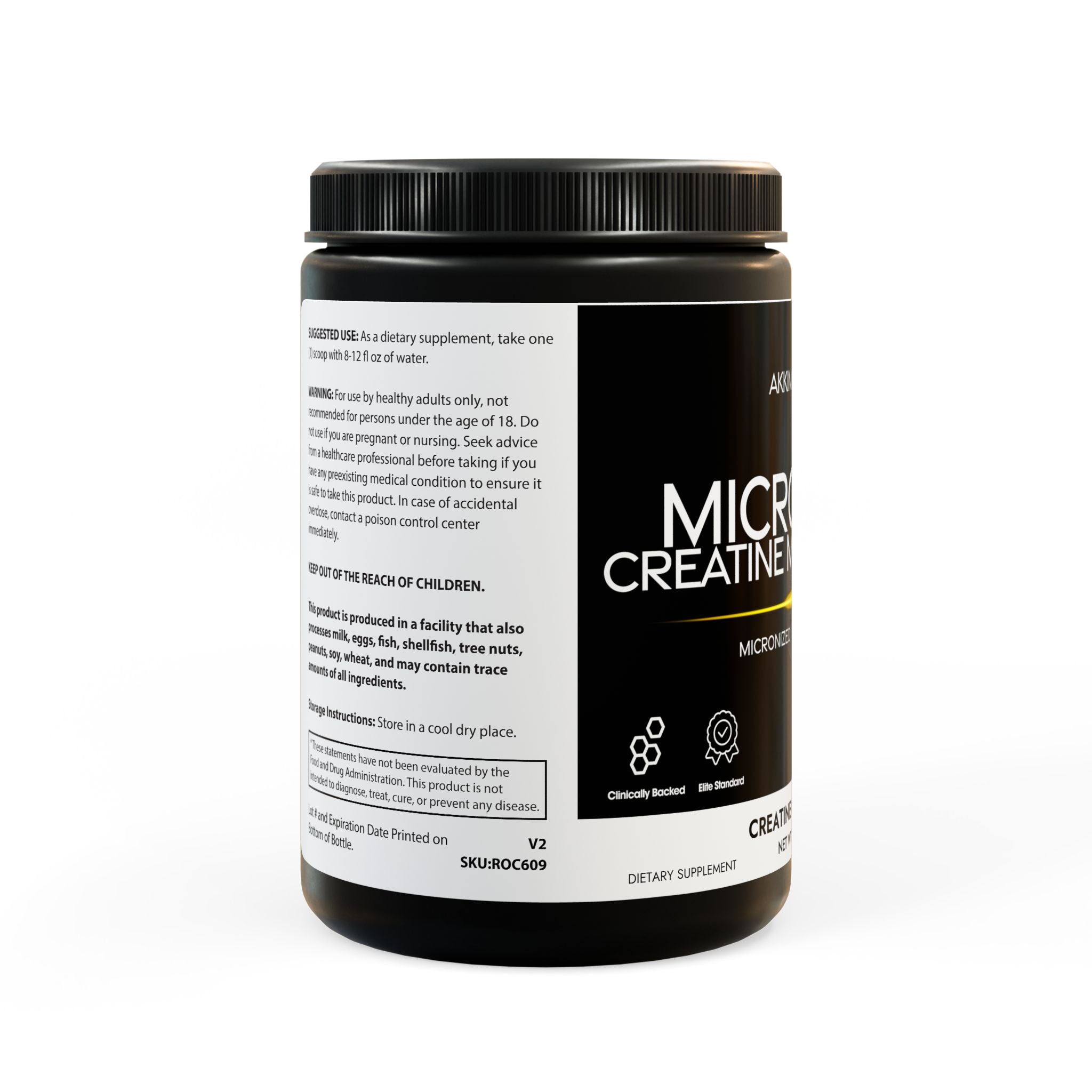 Creatine Monohydrate Supplement (300g, 10.58oz)