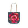 Floral Canvas Tote Bag
