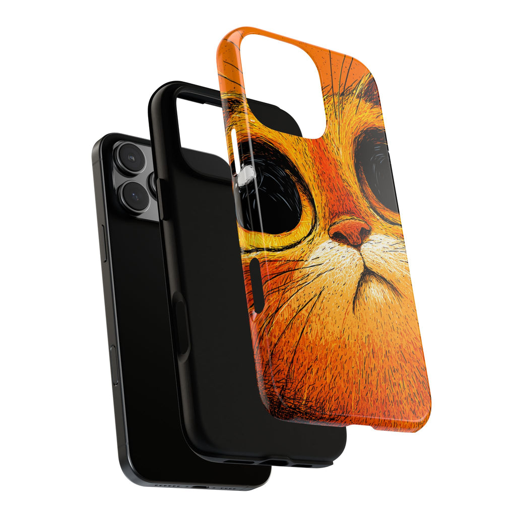 Whimsical Cat Phone Case
