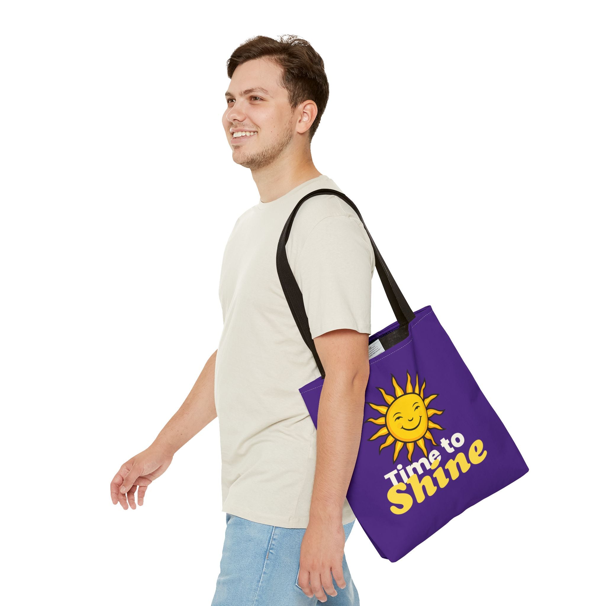 Sunshine Tote Bag - "Time to Shine"