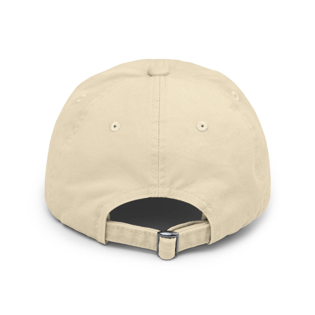 Unisex Distressed Cap with 'CUZ ROBOTS.'