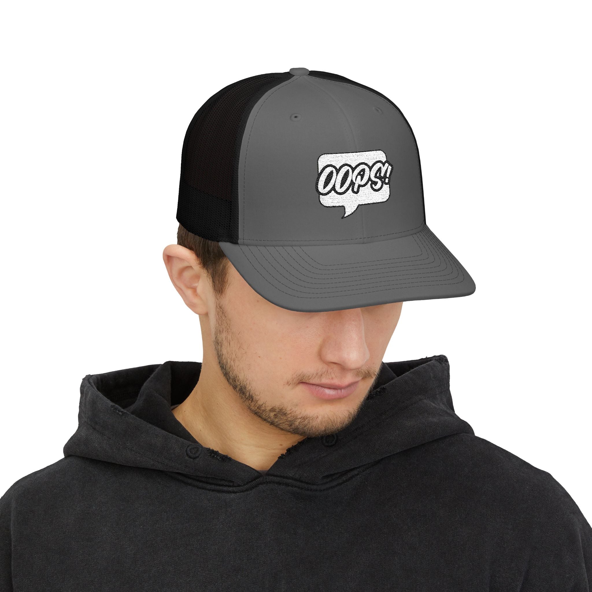 Oops! Snapback Trucker Cap