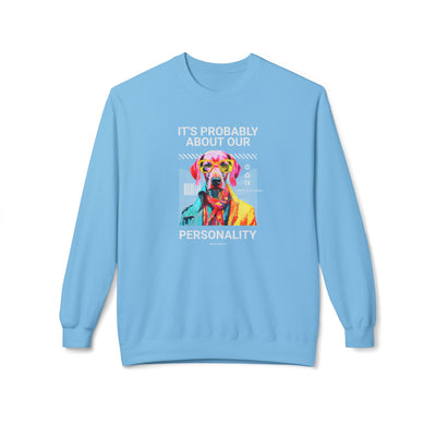 Colorful Dog Personality Crewneck Sweatshirt