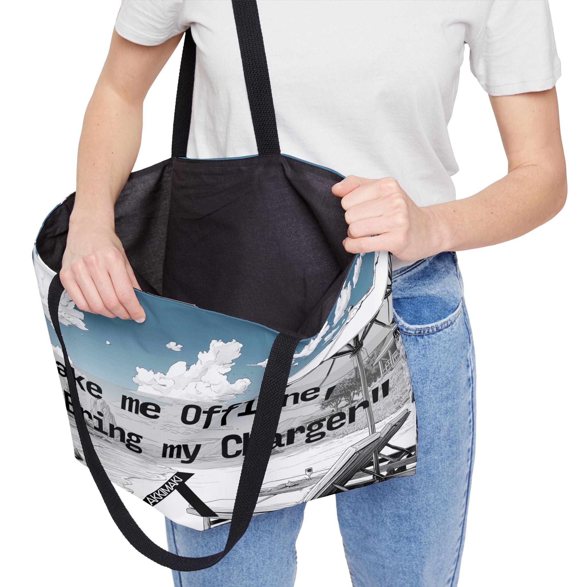 Beach-themed Weekender Tote Bag