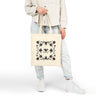 Floral Pattern Cotton Tote Bag