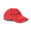 Vintage Embroidered Cap for Learning Enthusiasts