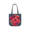 Floral Canvas Tote Bag