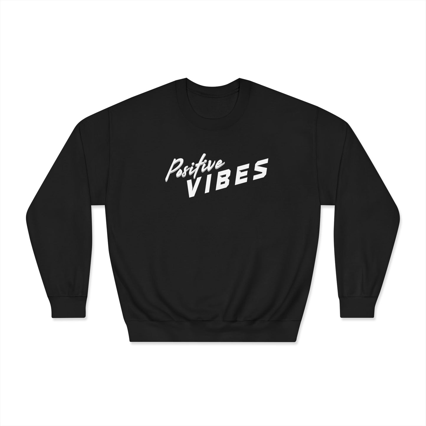 Positive Vibes Unisex Crewneck Sweatshirt