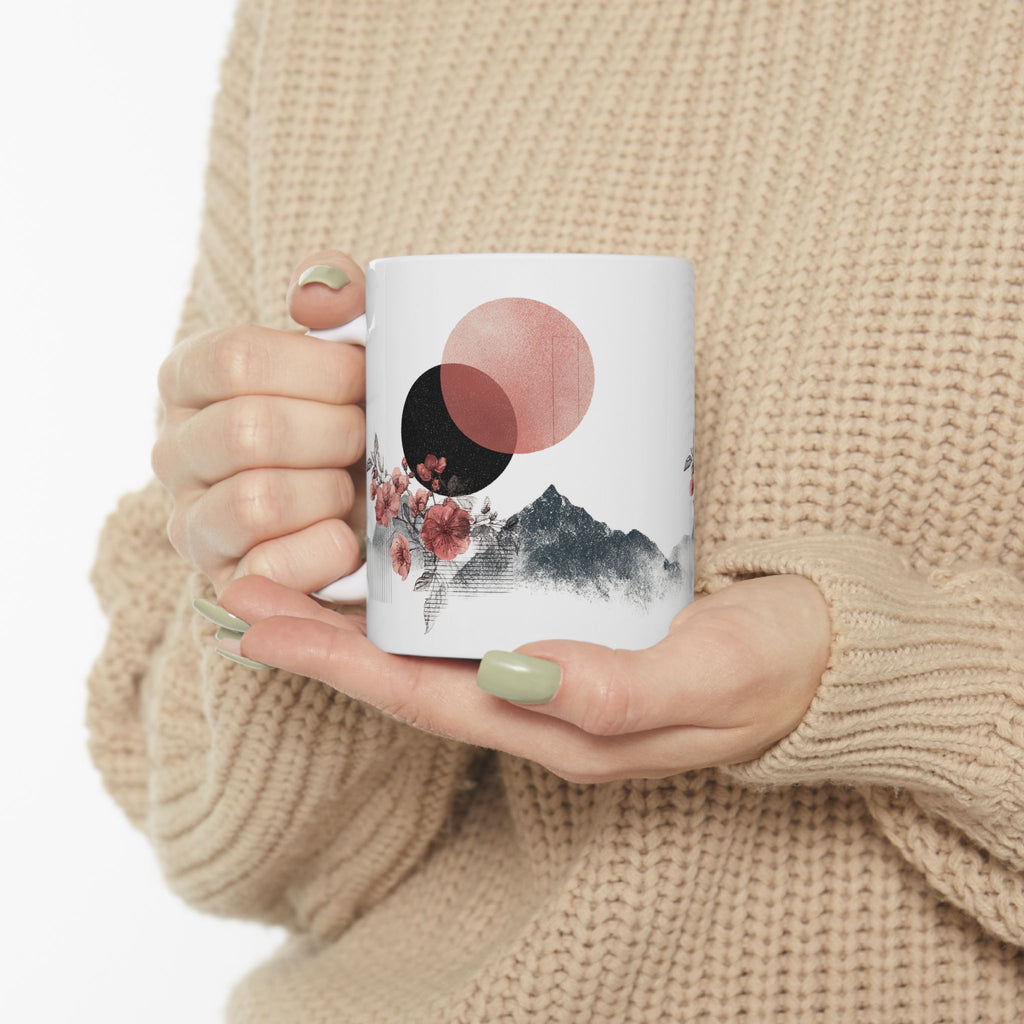 Zen Minimalist Ceramic Mug — Japanese-Inspired 11oz/15oz
