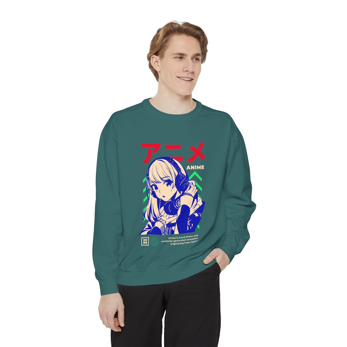 Anime-Inspired Unisex Sweatshirt
