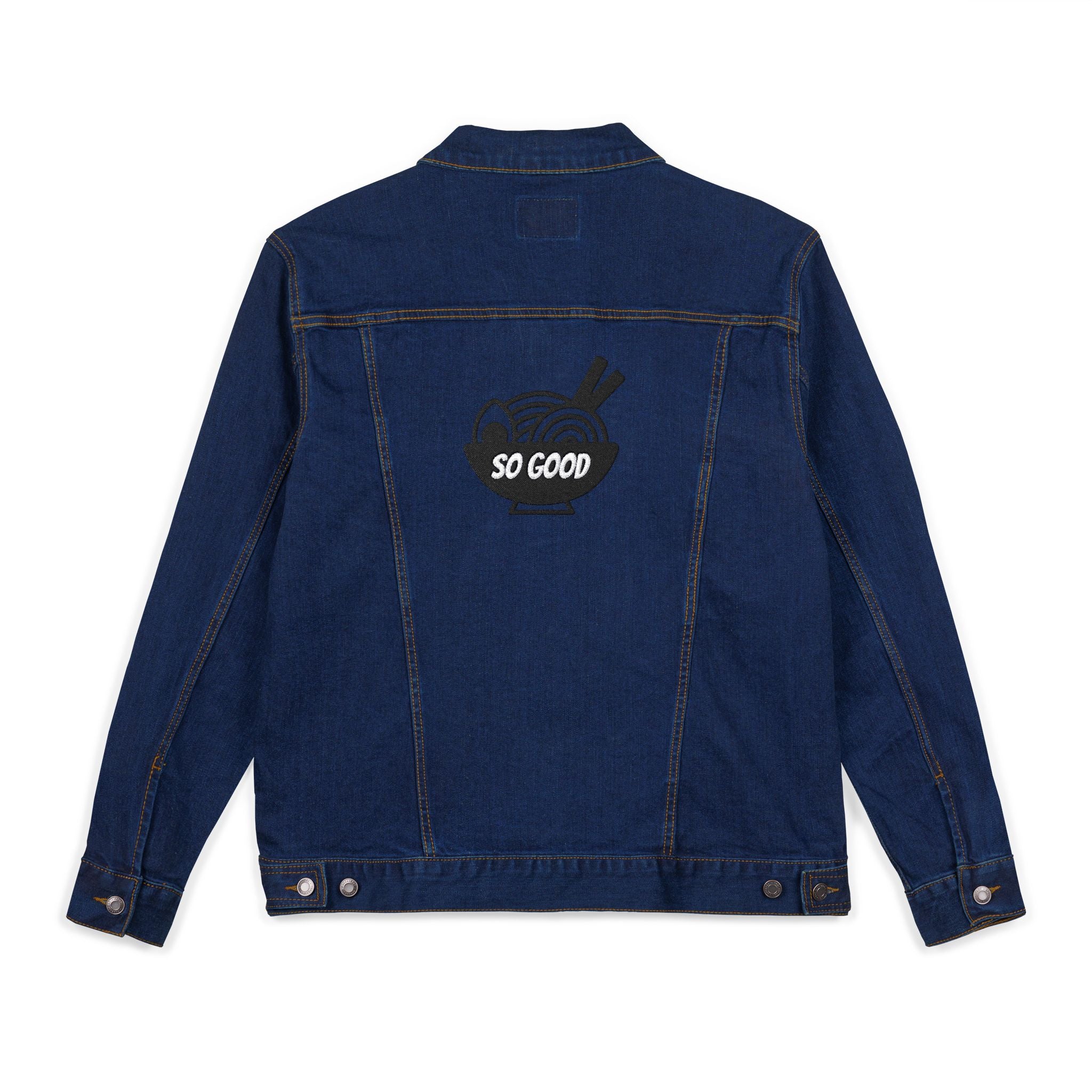 Embroidery Denim Jacket – Casual Streetwear