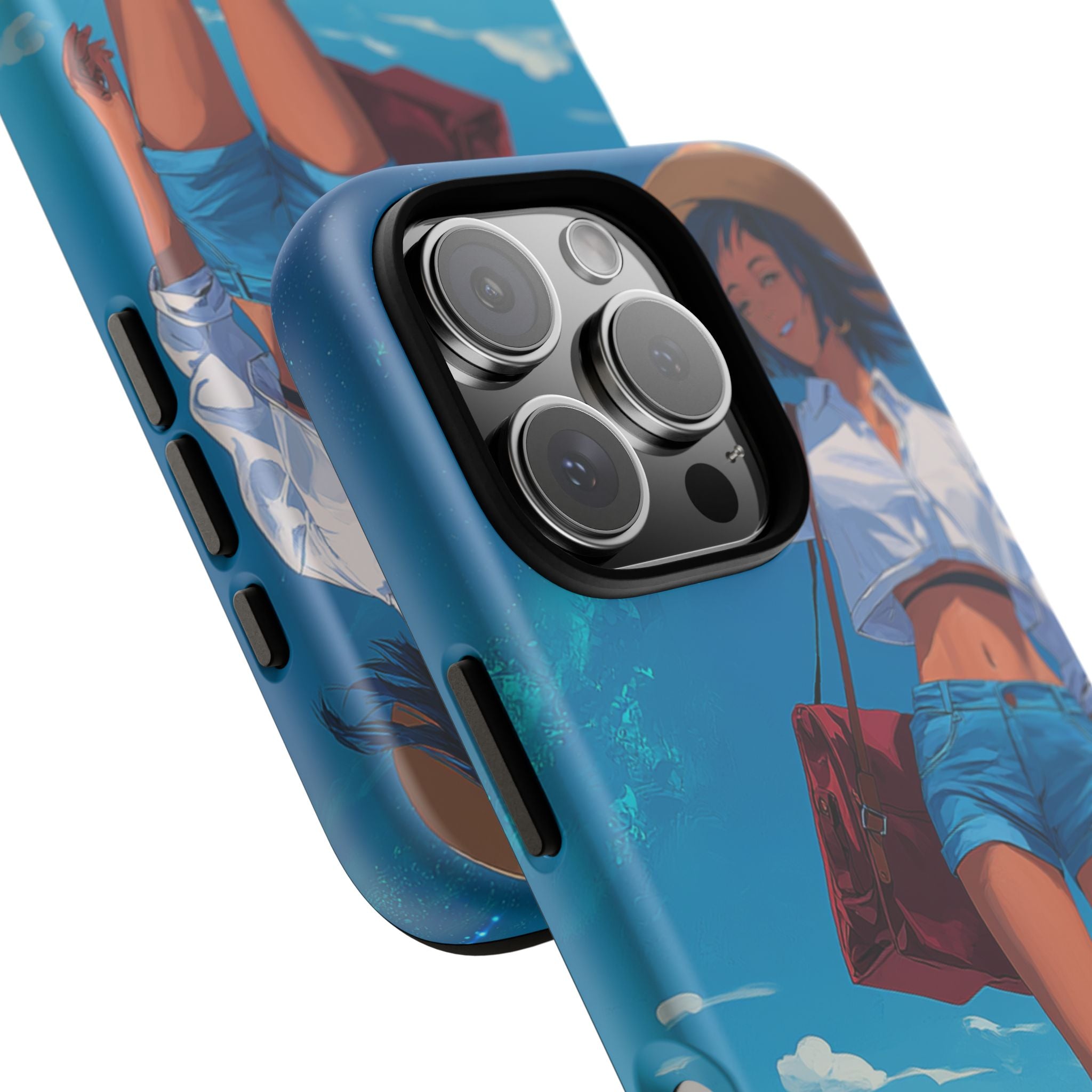Tough Cases: Stylish Phone Case with Beach Vibe