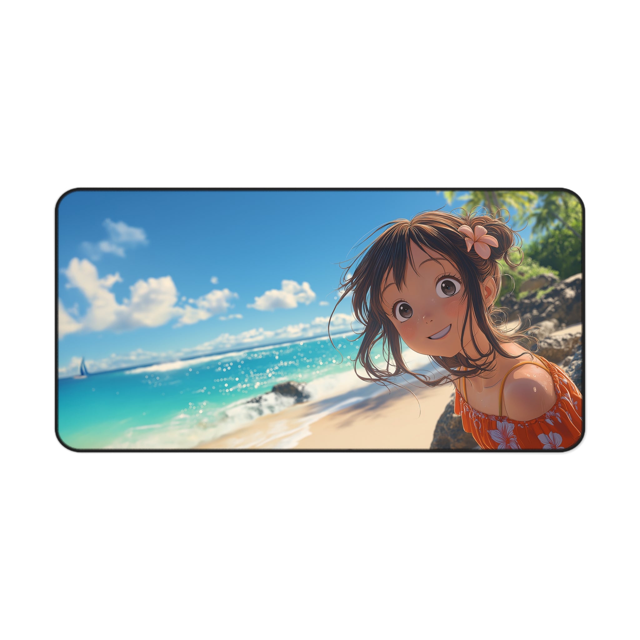 Beach Vibes Desk Mat