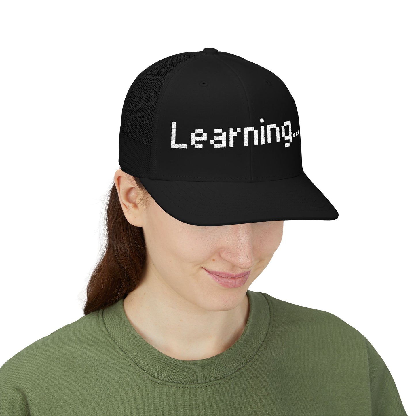 Learning... Snapback Trucker Cap