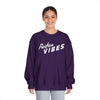Positive Vibes Unisex Crewneck Sweatshirt