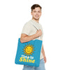 Sunshine Tote Bag - "Time to Shine"
