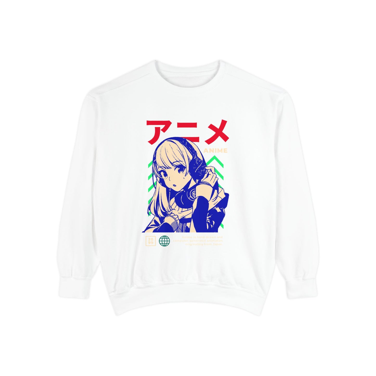 Anime-Inspired Unisex Sweatshirt