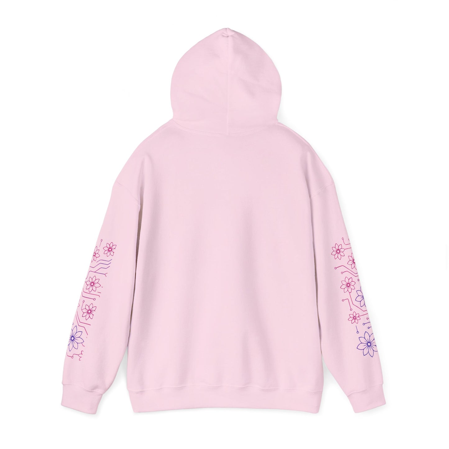 Floral Graphic Hooded Sweatshirt